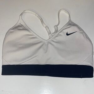 White Nike Sports Bra